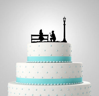 The Proposal Wedding Cake Topper