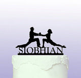 Personalised Dancers -  Acrylic Cake Topper