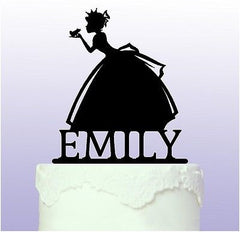 Fairy Princess Acrylic Cake Topper - Girls Birthday