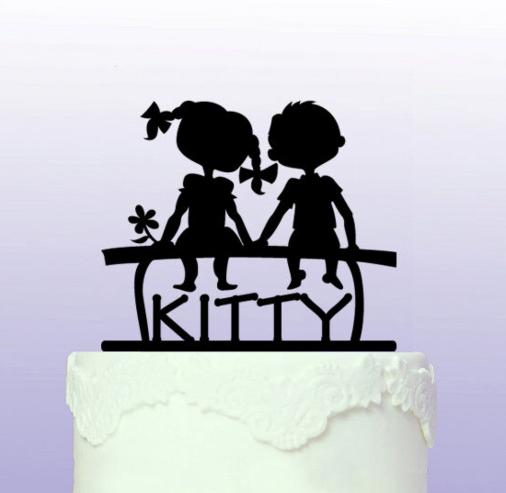 Best Friends Personalised Cake Topper