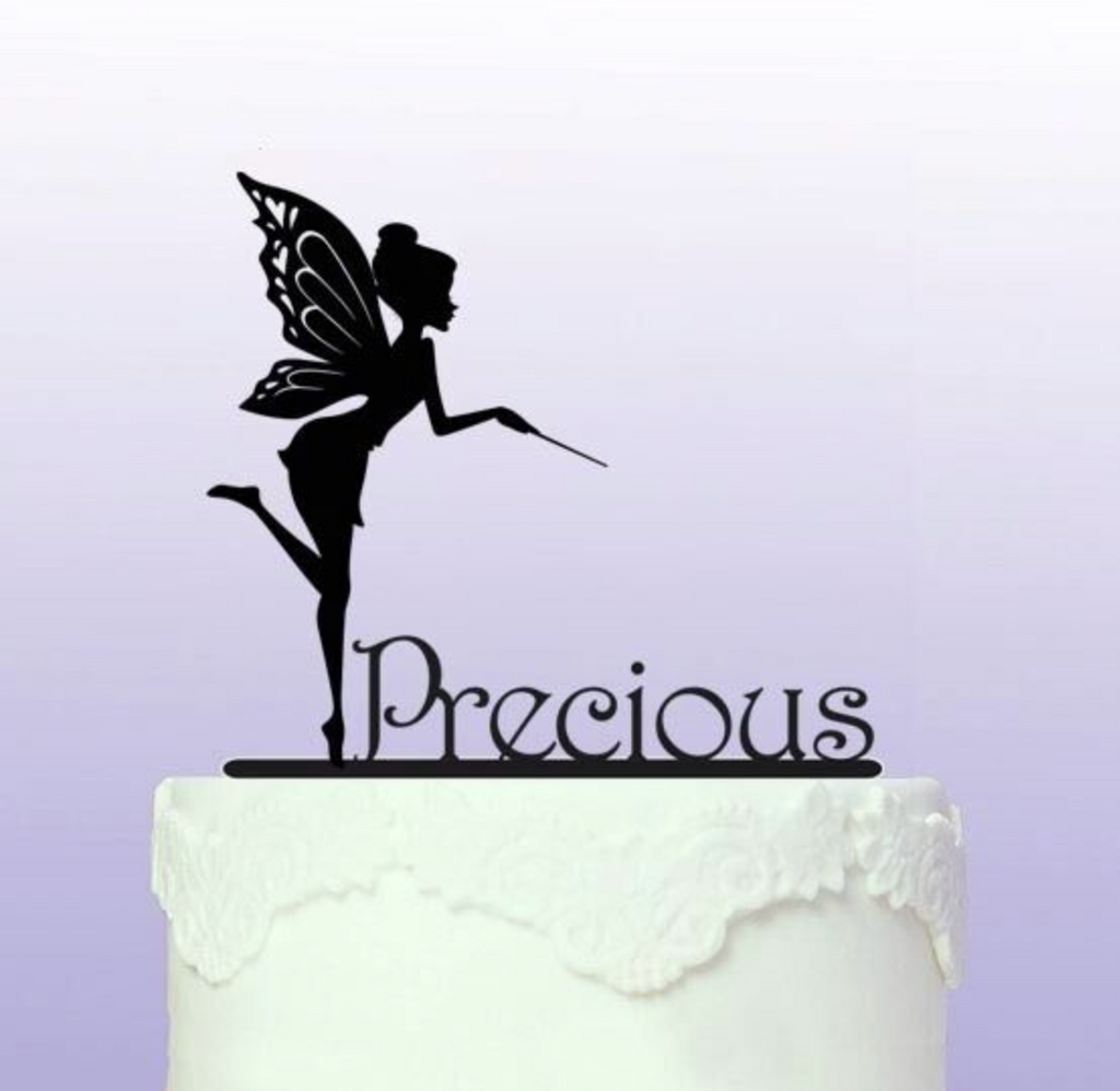 Personalised Magical Tinkerbell Cake Topper