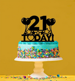 21st Birthday Cake Topper - 21 Years Old - Twenty-first