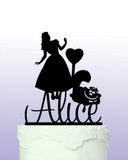 Alice In Wonderland Personalised Cake Topper