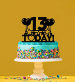 13th Birthday Cake Topper - 13 Years Old - Thirteenth